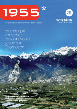 Hors s&eacute;rie janvier 2014