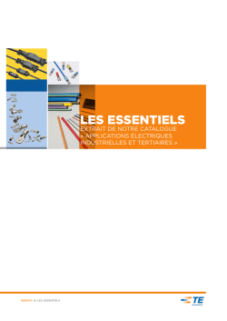 LES ESSENTIELS - TE Connectivity