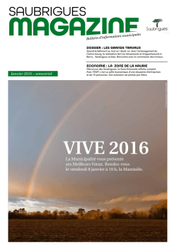 saubriguesMag2 - Ville de Saubrigues