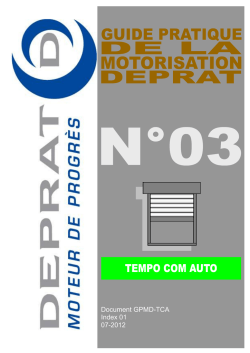 Notice réglage emetteur Radio Deprat