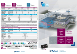 Brochure - Tarkett pour les professionnels