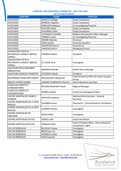 SCIENTIFIC AND INDUSTRIAL COMMITTEE &ndash; MAY