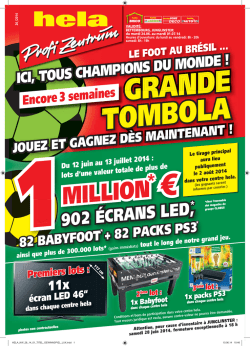 MILLION - Hela Profi Zentrum