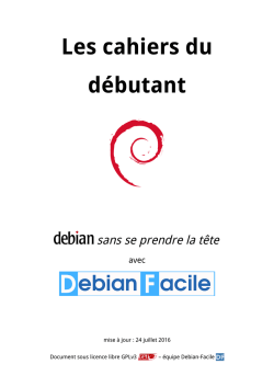 Les cahiers du débutant