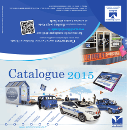 catalogue 2015 - Editions La Baule