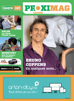 BRUNO COPPENS - Proximag