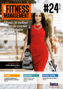 Fitness : le meilleur moyen de concilier une vie urbaine et sportive !