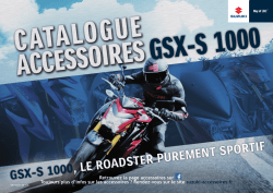 GSR750, le road de s - SUZUKI