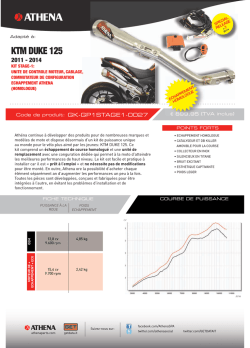 ktm duke 125 kit stage-1: ecu, wiring harness, map switch, athena