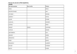 Bureau de vote de la Piti&eacute;-Salp&ecirc;tri&egrave;re DCEM3