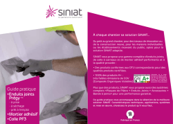 Guide de choix pl&acirc;tre et enduit