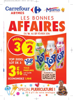 CARREFOUR HYPERMARCH&Eacute; Puericulture Bonne affaire