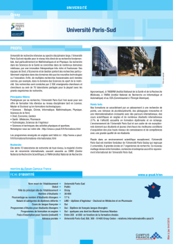 Université Paris-Sud - Orsay