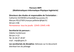 Parcours MIPI (Mathématiques-Informatique-Physique