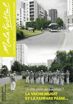 N°75 - Eté 2014 - Nouveau Malakoff