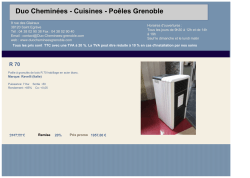 Duo Chemin&eacute;es - Cuisines