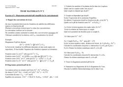 TD DE MATERIAUX N&deg; 2 - Aix Marseille Universit&eacute;