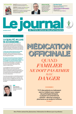 Télécharger le PDF - Ordre National des Pharmaciens