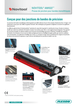 NOVITOOL&reg; AMIGO&trade; Presse de jonction pour bandes