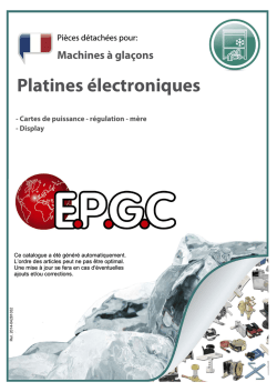 Platines &eacute;lectroniques
