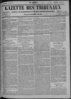 JO* ANNtS. JOURNAL DE JURISPRUDENCE JUDICIAIRES. ivz Alf