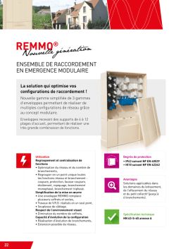 Gamme REMMO - Groupe Cahors