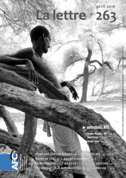 La derni&egrave;re Lettre en Pdf avril 2016