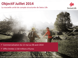 Objectif Juillet 2014