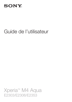 Guide de l`utilisateur