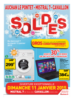AUCHAN LE PONTET - MISTRAL 7