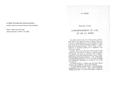 Le Kojiki. Chronique des choses anciennes,