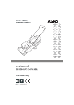 BENZINRASENMÄHER - AL-KO
