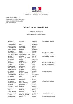 deas session juillet 2014 - DRJSCS de Franche