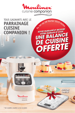 OFFERTE - Boulanger