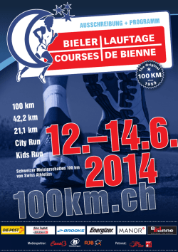 100 km 42,2 km 21,1 km City Run Kids Run