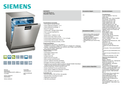 Siemens SN278I03TE LAVE-VAISSELLE 60 PL