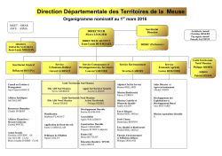 Direction Départementale des Territoires de la Meuse