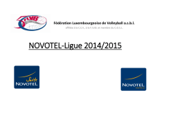NOVOTEL-Ligue 2014/2015 - F&eacute;d&eacute;ration luxembourgeoise de