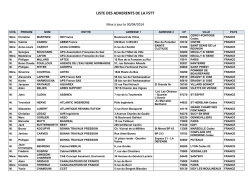 Liste &agrave; t&eacute;l&eacute;charger