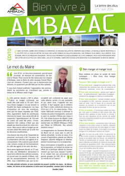 &Eacute;DITO - Ambazac