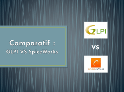 Comparatif : GLPI Vs SpiceWorks