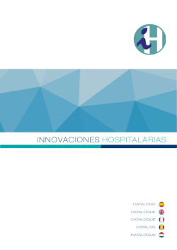 catálogo - Innovaciones Hospitalarias