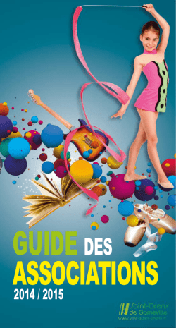 Guide des Associations - Ville de Saint Orens