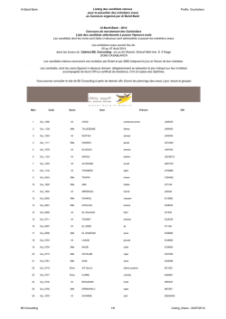 Al Barid Bank Listing des candidats retenus pour la passation des