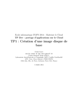 TP1 dev + correction - Indico