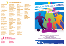 Annuaire des associations - Mairie de Villers