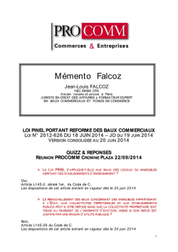 Loi Pinel - Pro Comm