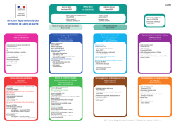 organigramme DDT mai 2014 - Seine-et