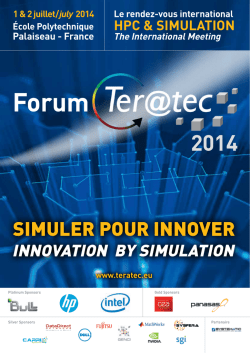 SIMULER POUR INNOVER