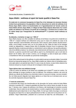 Cette communiqu&eacute; de presse comme PDF (258 KB)